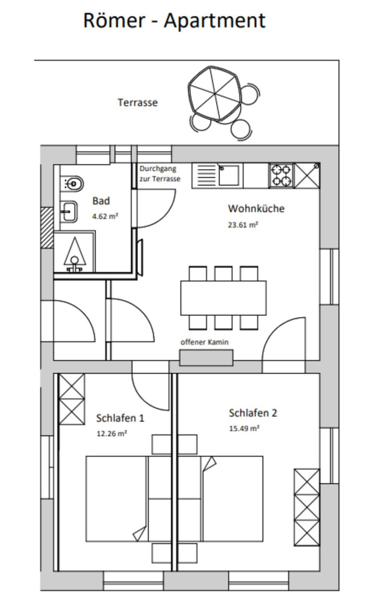 Roemer-Apartment Im Herenhaus Rheinblick Ксантен Экстерьер фото